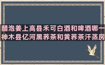 醋泡姜上高县禾可白酒和啤酒哪一神木县亿河黑荞茶和黄荞茶汗蒸房的各种养生石的用法